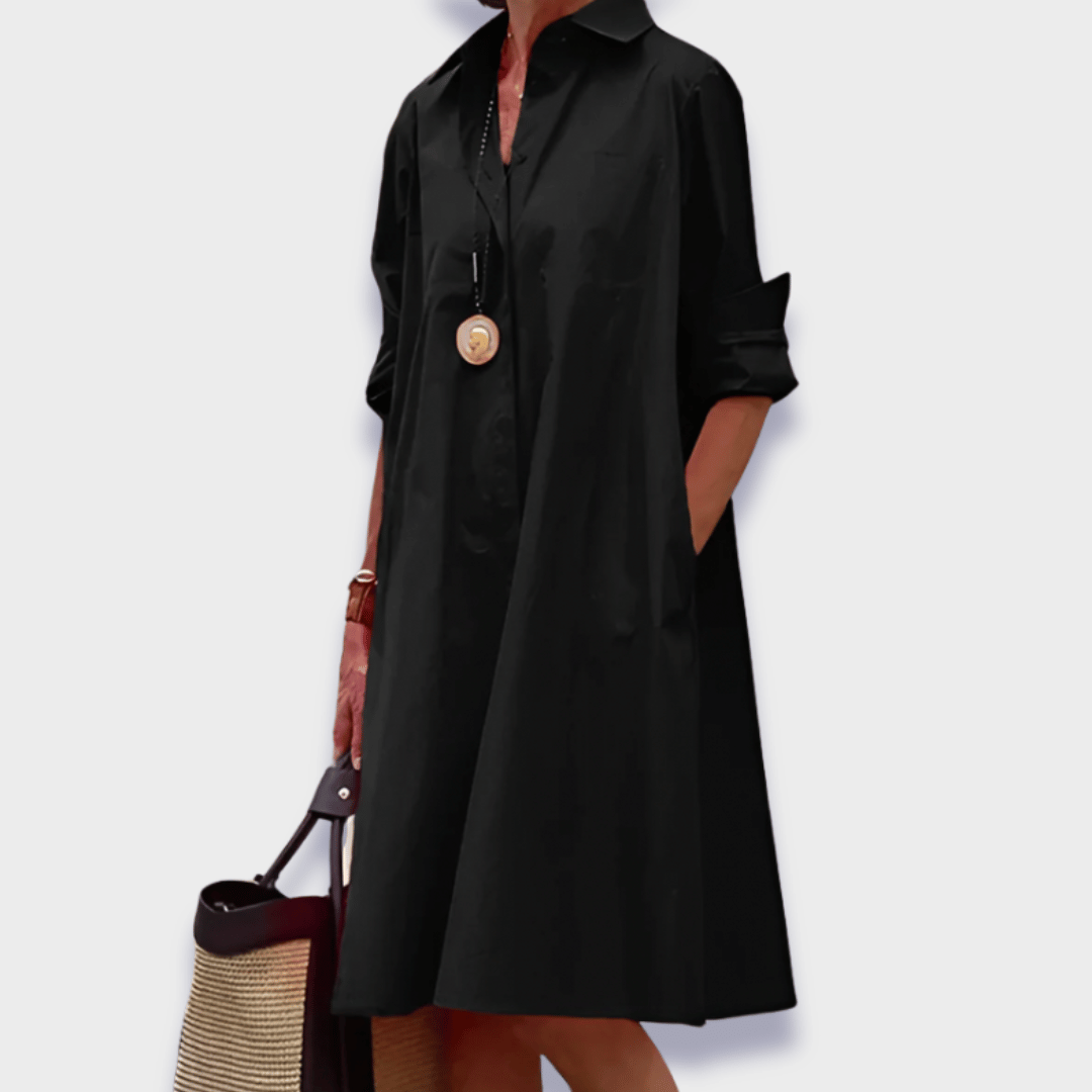 BETTINA™ | Vestido tipo polo elegante y casual