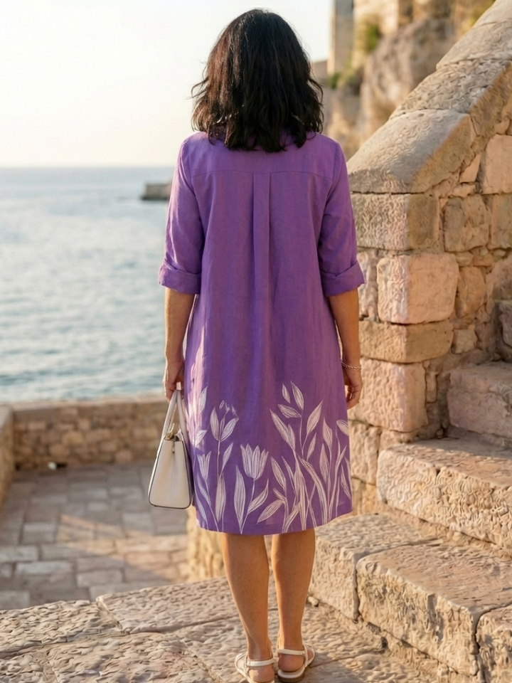 Galatea | Vestido para paseo vespertino por el jardín