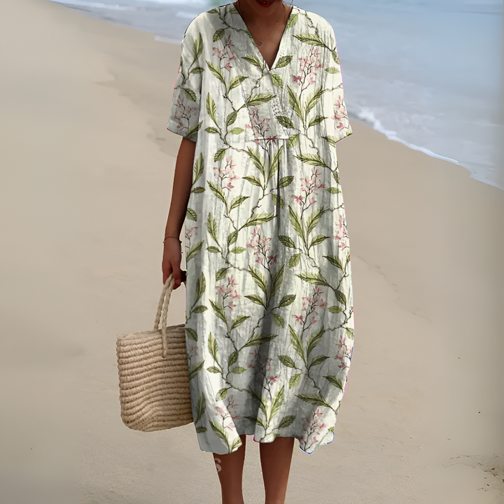 Vestido estampado brisa de verano