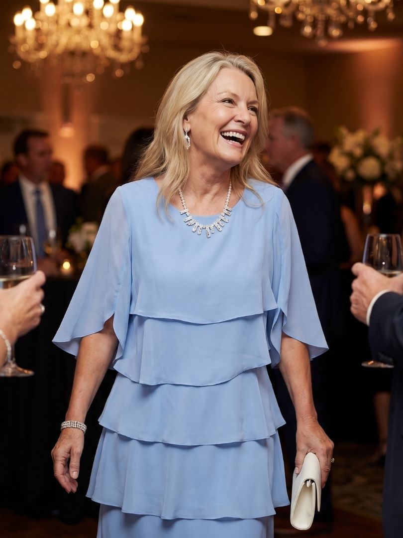 Brent | Vestido midi en capas