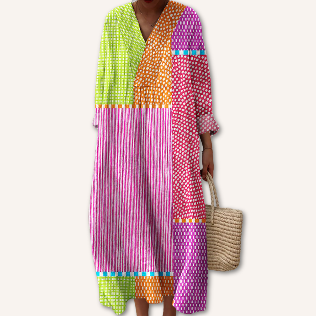 Vestido estampado brisa de verano