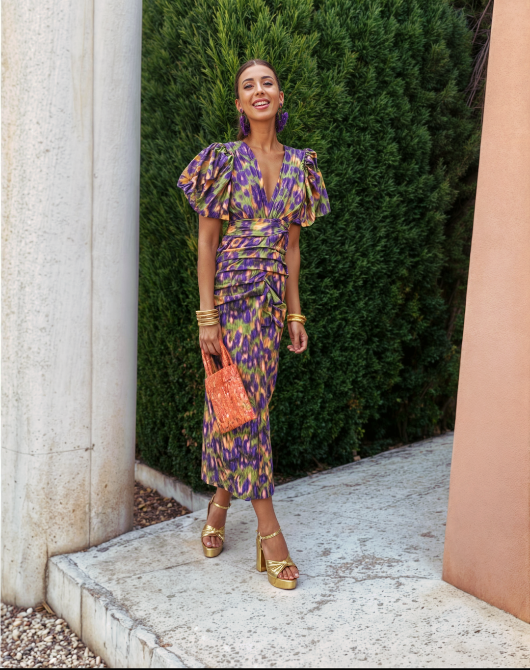 CLARA™ | Vestido largo y con color